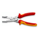 ALICATE DESENCAPADOR ELETRICISTA 200MM VDE ISOLADO CABO PVC KNIPEX