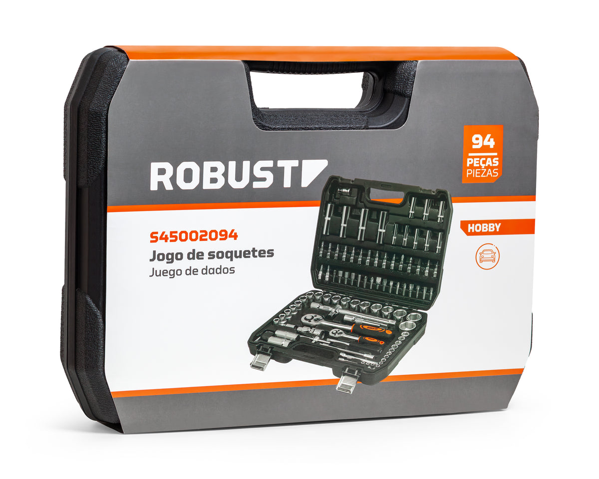 MALETA JOGO FERRAMENTAS COMPLETA OFICINA GEDORE ROBUST 94 PEÇAS