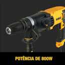 MARTELETE PERFURADOR SDS PLUS 800W MANDRIL 26MM 220V DEWALT D25134K