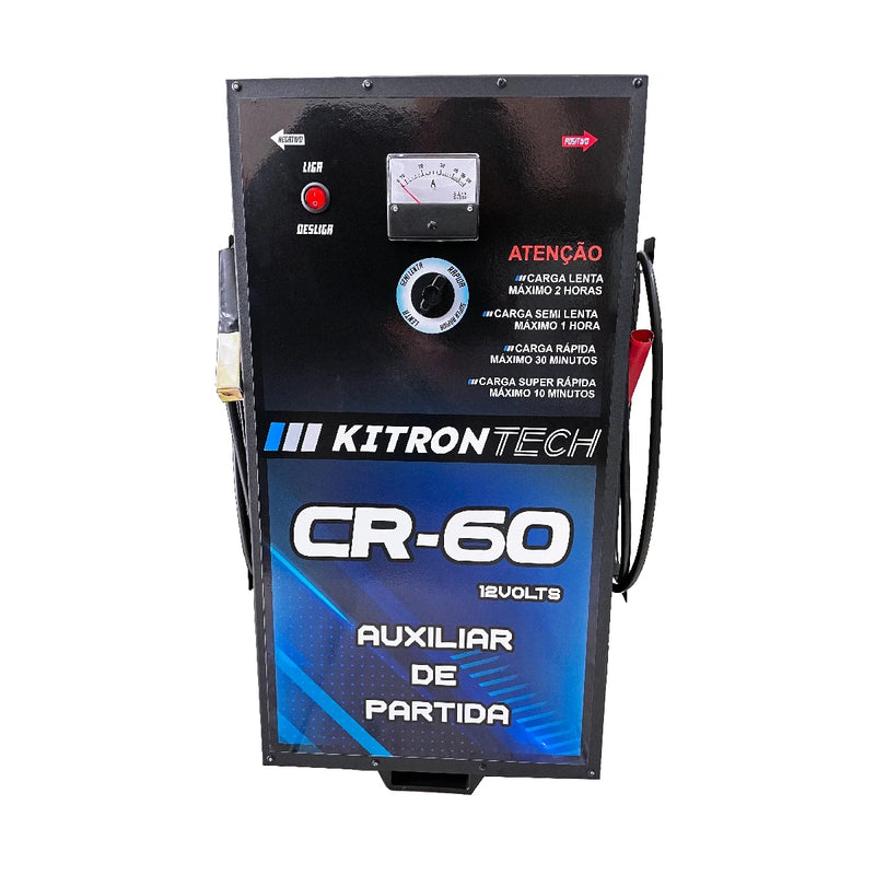 CARREGADOR BATERIAS CR-60 AUTOMOTIVO 60A BV KITRON TECH
