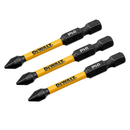 BITS PH1 FLEXTORQ ENCAIXE 1/4 3 PEÇAS DEWALT DWAF2PH1IR3
