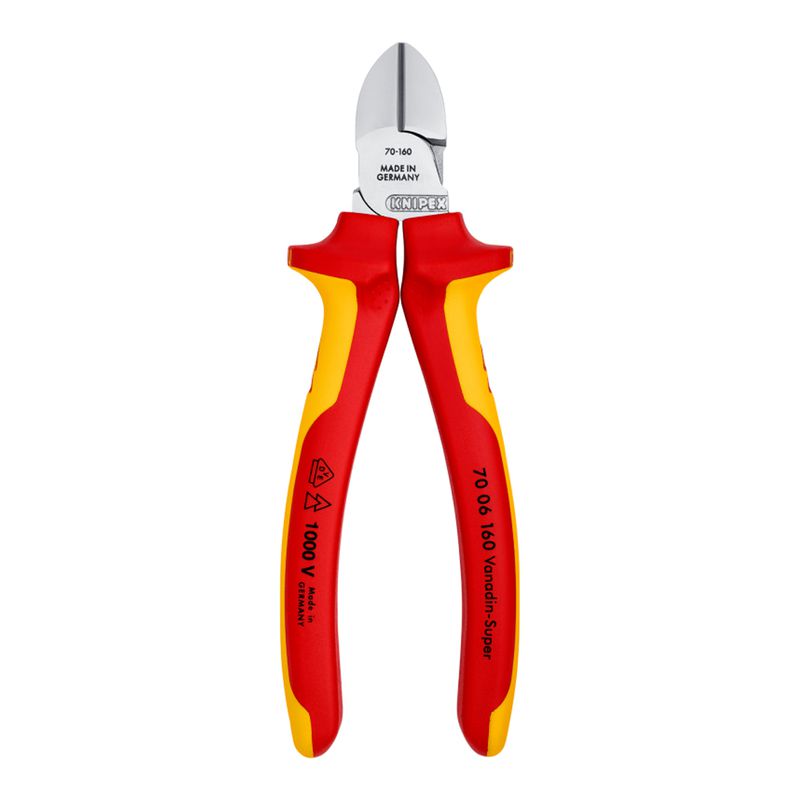 ALICATE CORTE DIAGONAL VDE 1000V 6.1/2 POL KNIPEX