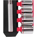 JOGO SOQUETES SEXTAVADOS 1/2 POL  8-22MM 11 PECAS ROBUST