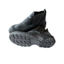 BOTINA COURO N36 BIDENSIDADE BIQUEIRA PLASTICO WORKER