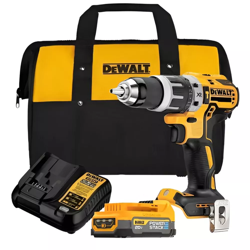 PARAFUSADEIRA IMPACTO 1/2 POL BATERIA 1.7AH CARREGADOR BOLSA DEWALT