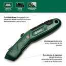 ESTILETE SEGURANÇA AUTO RETRATIL TRAPEZOIDAL SATA ST93624G