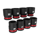 JOGO SOQUETE IMPACTO 3/4 CURTO 26-36MM 08 PEÇAS MILWAUKEE 49-66-7019