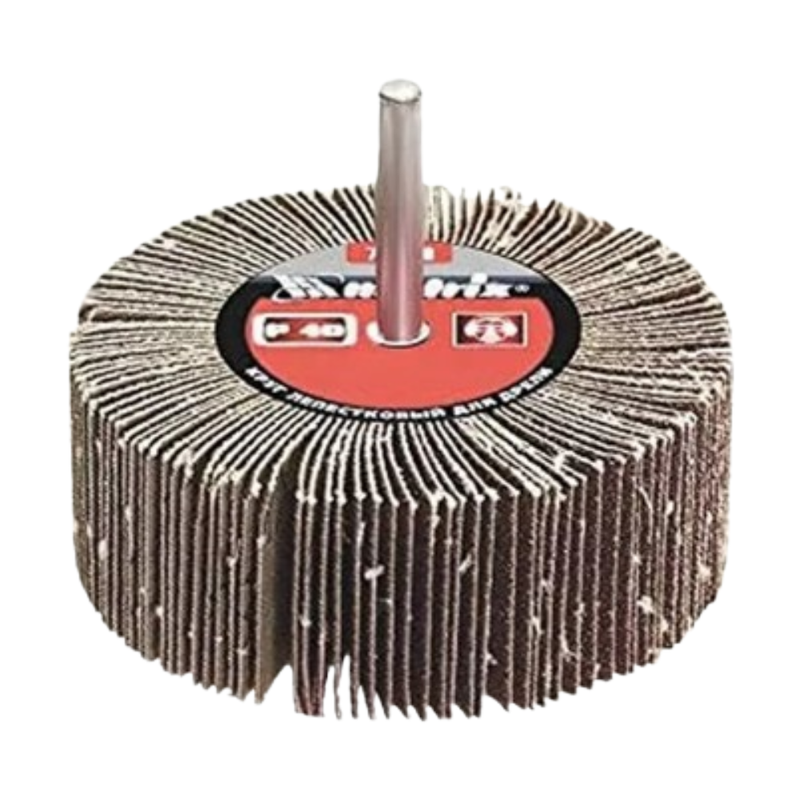LIXA ROTATIVA RODA HASTE 80MM X 30MM X 6MM GRAO 40 MTX
