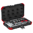 JOGO SOQUETE SEXTAVADOS 3/8 POL 26 PEÇAS GEDORE RED R59003026