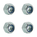 PORCA SEXTAVADA TRAVANTE MA 10MM CHAVE 17MM ZINCADO 50 UNIDADES