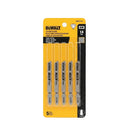 LAMINA SERRA TICO TICO 3 POL 14DPP BIMETAL 5 PEÇAS DEWALT DW3770-5