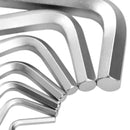 JOGO CHAVE ALLEN LONGA ABAULADA 2.5-10MM 7 PEÇAS KING TONY