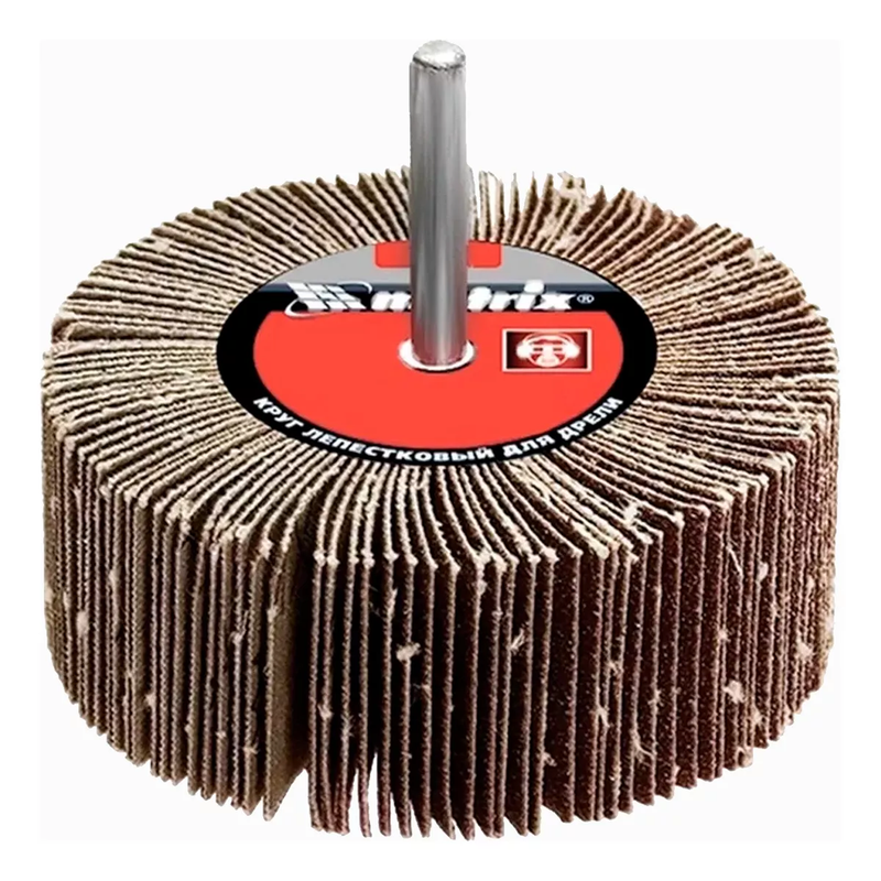 LIXA ROTATIVA RODA HASTE 80MM X 40MM X 6MM GRAO 80 MTX