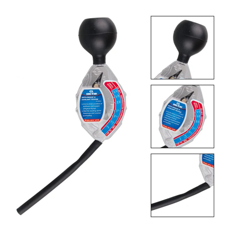 FERRAMENTA TESTE FLUIDO RADIADOR TERMODENSIMETRO KING TONY