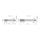 JOGO MACHO MANUAL AÇO RAPIDO M16 X 1.5MM 2 PEÇAS DORMER