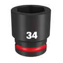 SOQUETE IMPACTO SEXTAVADO 3/4 34MM MILWAUKEE 49-66-6372