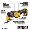 MULTICORTADORA OSCILANTE 20V MAX XR DEWALT DCS356B