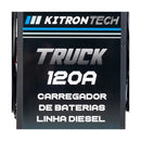 CARREGADOR BATERIA AUXILIAR PARTIDA TRUCK DIESEL 120A KITRON TECH
