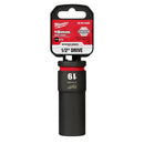 SOQUETE IMPACTO LONGO 1/2 19MM SHOCKWAVE MILWAUKEE