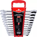 JOGO CHAVES COMBINADA CATRACA WORKER 08-19MM 12 PEÇAS