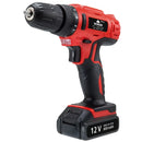 PARAFUSADEIRA 12V WORKER KIT COM 17 PEÇAS