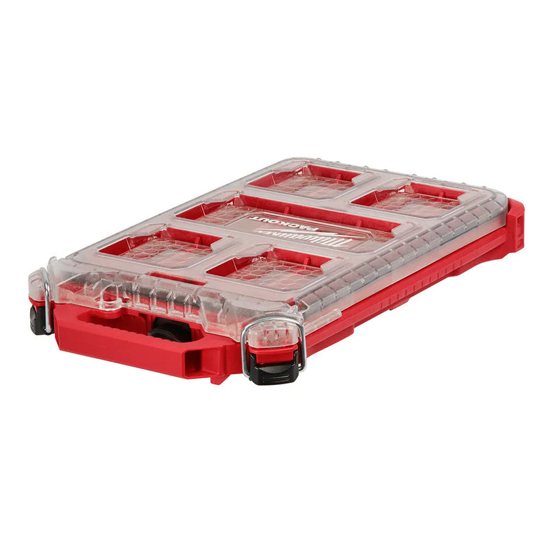 KIT PARAFUSADEIRA 18V 1/2" MILWAUKEE COM PACKOUT ORGANIZADOR