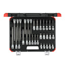 JOGO SOQUETES TORX 1/2" T20-T70 32 PEÇAS GEDORE RED