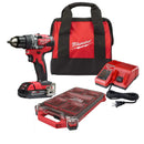 KIT PARAFUSADEIRA 18V 1/2" MILWAUKEE COM PACKOUT ORGANIZADOR