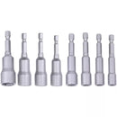 JOGO SOQUETES MAGNÉTICO 8 PEÇAS 65MM WORKER