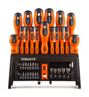 JOGO CHAVES DE FENDA BITS E SOQUETES 39 PECAS - GEDORE ROBUST