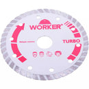 DISCO DIAMANTADO TURBO WORKER 4.1/2"