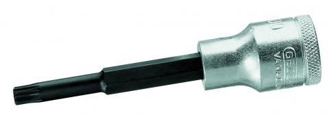 CHAVE SOQUETE MULTIDENTADA LONGA 1/2'' 10MM GEDORE