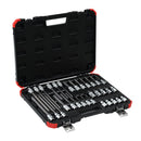 JOGO SOQUETES TORX 1/2" T20-T70 32 PEÇAS GEDORE RED