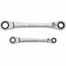 JOGO CHAVE ESTRELA C/ CATRACA REVERSÍVEL 63 EM 2 GEDORE RED