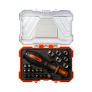 JOGO FERRAMENTAS BITS E SOQUETES GEDORE ROBUST 21 PEÇAS