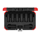 JOGO SOQUETES IMPACTO LONGO 1/2" 12-23MM 8 PECAS GEDORE RED