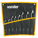 JOGO CHAVES ESTRELA VONDER 06-22MM 8 PEÇAS